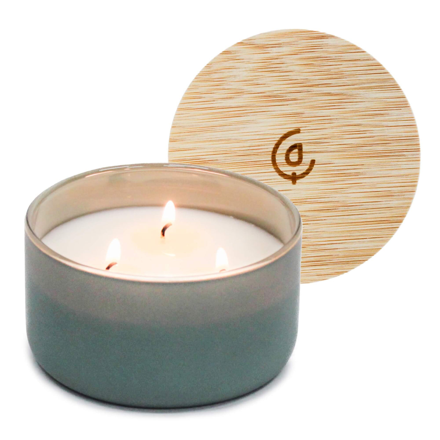 Evergreen + Eucalyptus 3 Wick Soy Candle 12oz