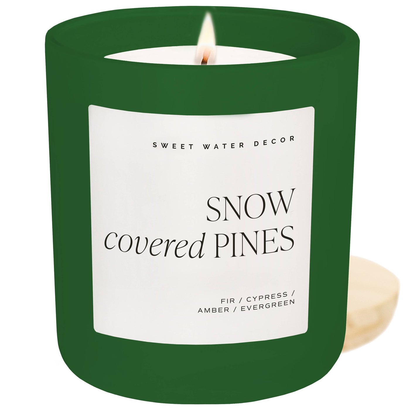 Snow Covered Pines Soy Candle 15oz