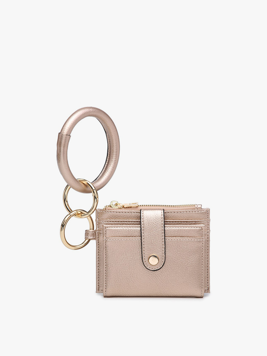 Sammie Rose Gold Mini Snap Wallet