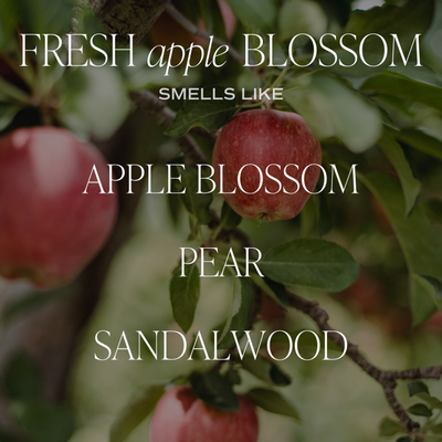 Fresh Apple Blossom Soy Candle 9oz