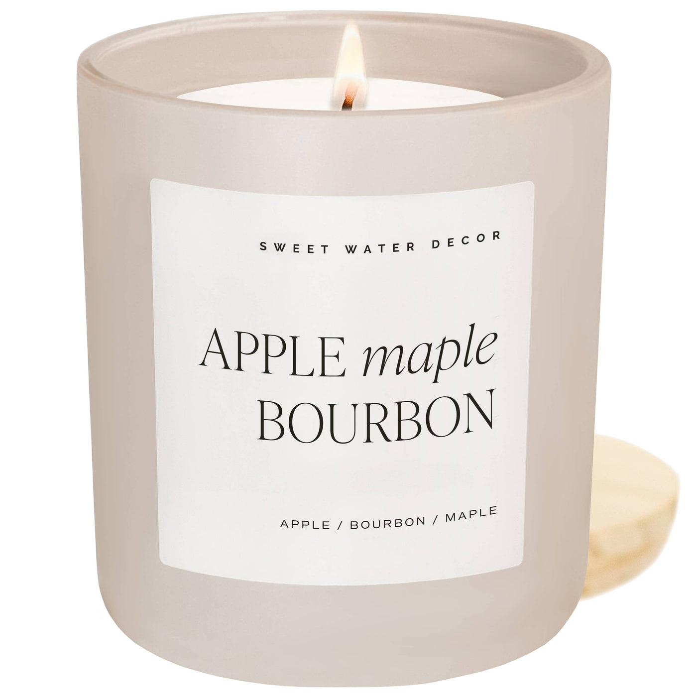 Apple Maple Bourbon Soy Candle 15oz