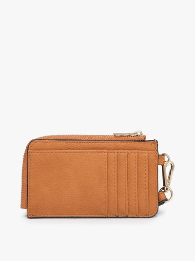 Annalise Brown Zip Compartment Wallet