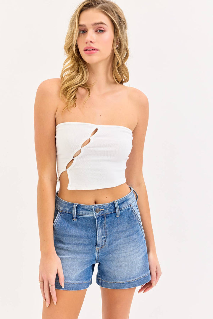 Cello High Rise Trouser Shorts