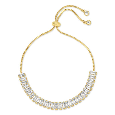 Gold Baguette Pulley Bracelet
