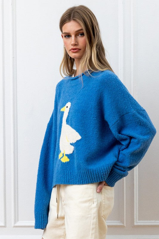 Blue Goose Cozy Knit Pullover