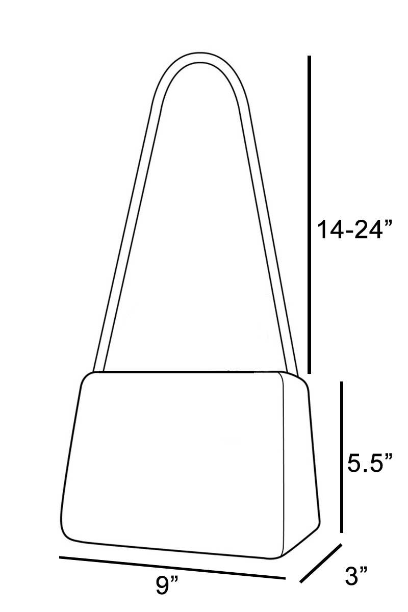 Camel Leather Side Saddle Bag