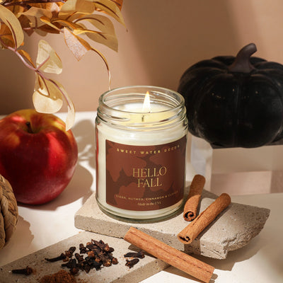 Hello Fall Soy Candle 9oz