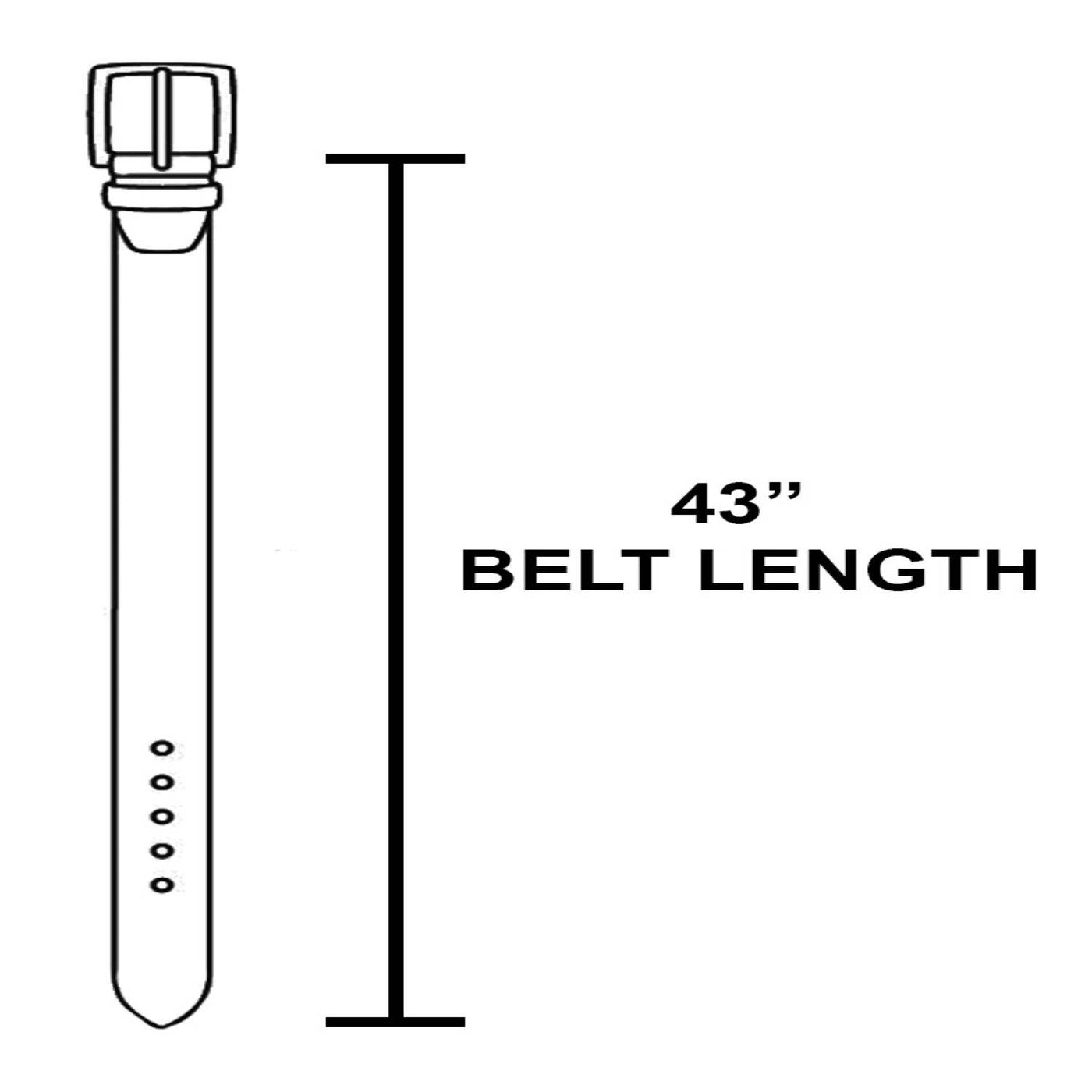 Ivory Rectangle Cutout Belt