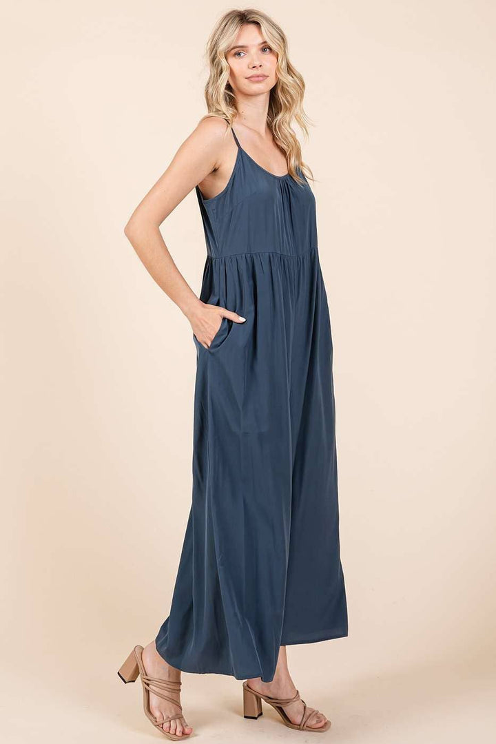 Midnight Wide Leg Jumpsuit