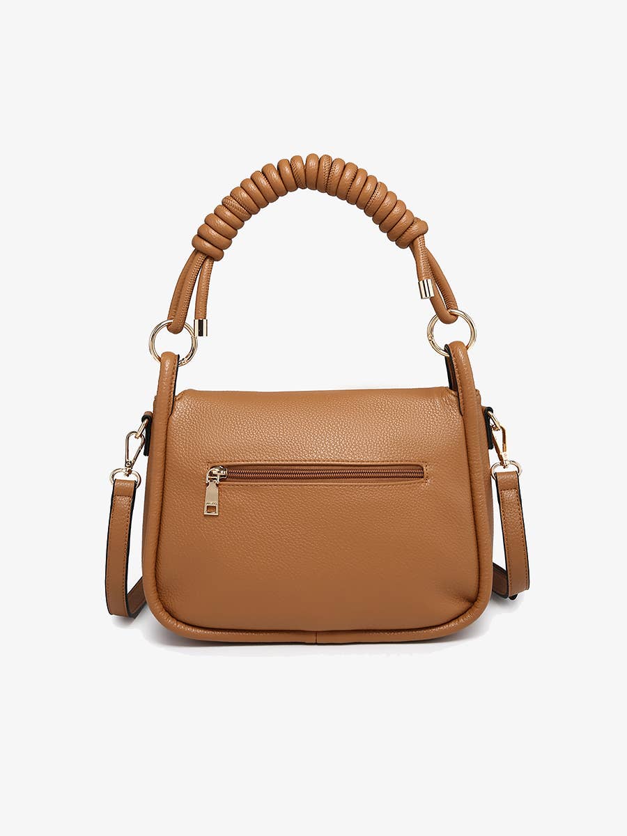 Effie Mocha Messenger Satchel Bag