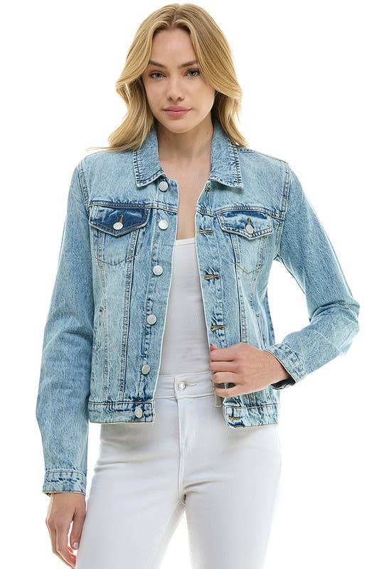 Light Denim Jean Jacket