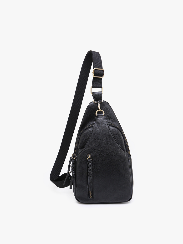 Nikki Black Dual Sling Bag – Evie and Co Boutique