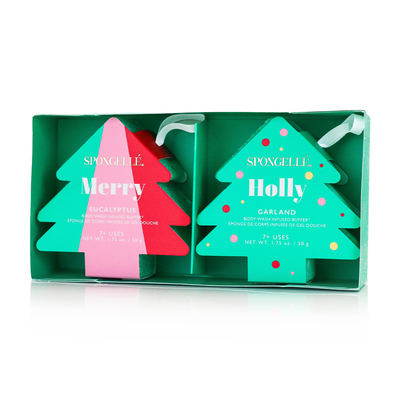 Holiday Tree Body Wash Buffer Gift Set